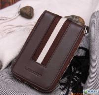 LOCCOT/ 洛克 全拉鏈鑰匙包 頭層牛皮 男士/女士鑰匙包 88023B啡_二手設備轉讓_世界工廠網中國產品信息庫