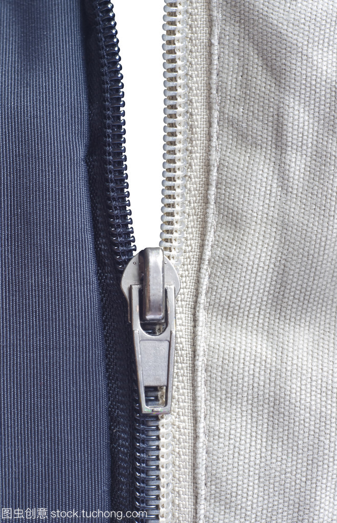 打開(kāi)的拉鏈